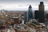 30 St Mary Axe, now an admired addition to London's skyline